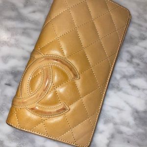 Authentic Chanel cambon long wallet